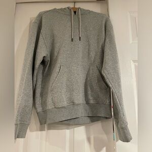 Grey men’s/ or women’s Champion hoodie